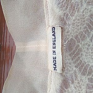 ⚜️ BEDROOM JACKET Vintage Sheer CARDIGAN ENGLAND Beautiful